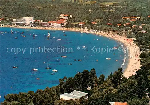 AK / Ansichtskarte Cavaliere Cap Negre Cote d Azur la plage vue aerienne Cavaliere