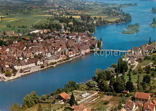 AK / Ansichtskarte Stein_Rhein Fliegeraufnahme Stein Rhein