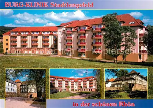 AK / Ansichtskarte Stadtlengsfeld Burg Klinik Details Stadtlengsfeld