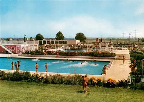 AK / Ansichtskarte Meitingen Freibad Meitingen