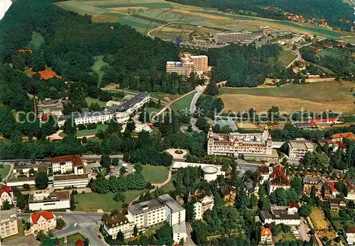 AK / Ansichtskarte Bad_Wildungen Kurviertel Fliegeraufnahme Bad_Wildungen