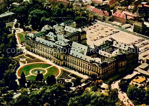AK / Ansichtskarte Wuerzburg Residenz Fliegeraufnahme Wuerzburg
