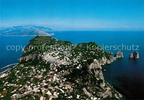 AK / Ansichtskarte Capri Fliegeraufnahme Capri