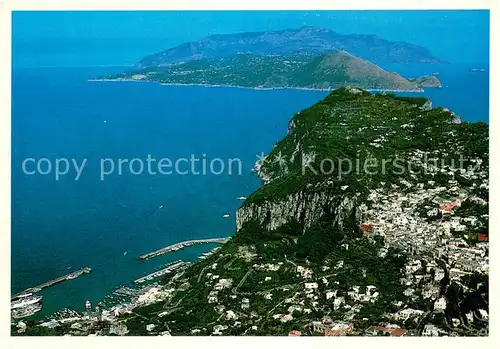 AK / Ansichtskarte Capri Fliegeraufnahme Capri