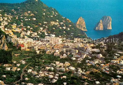 AK / Ansichtskarte Capri Panorama con i Faraglioni Capri