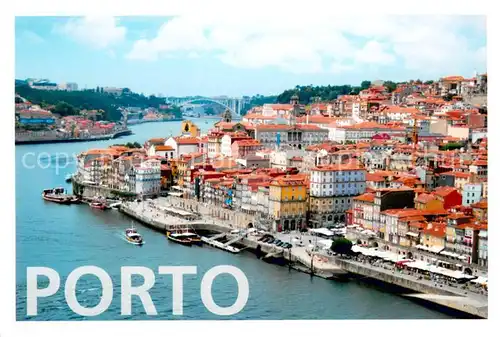 AK / Ansichtskarte Porto_Portugal Fliegeraufnahme Porto Portugal