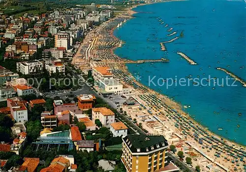 AK / Ansichtskarte Cattolica_Rimini Fliegeraufnahme 