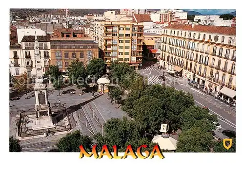 AK / Ansichtskarte Malaga_Andalucia Plaza de la Merced Malaga_Andalucia