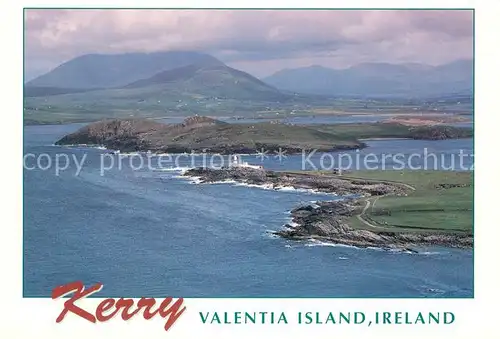 AK / Ansichtskarte Kerry_Irland Valentia Island Air view Kerry_irland