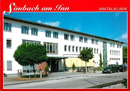 AK / Ansichtskarte Simbach_Inn Inntalklinik Simbach Inn