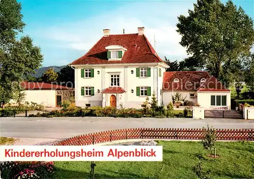 AK / Ansichtskarte Seeg Kindererholungsheim Alpenblick Seeg