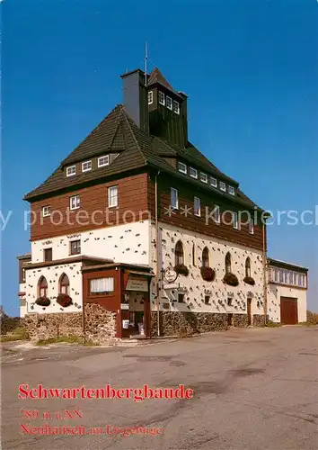 AK / Ansichtskarte Neuhausen_Erzgebirge Schwartenbergbaude Neuhausen Erzgebirge