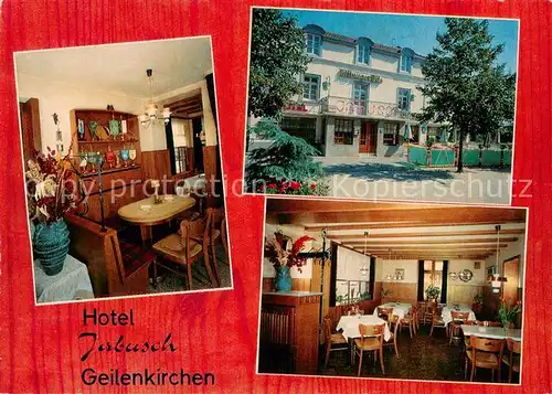 AK / Ansichtskarte Geilenkirchen Hotel Restaurant Jabusch Gastraeume Geilenkirchen