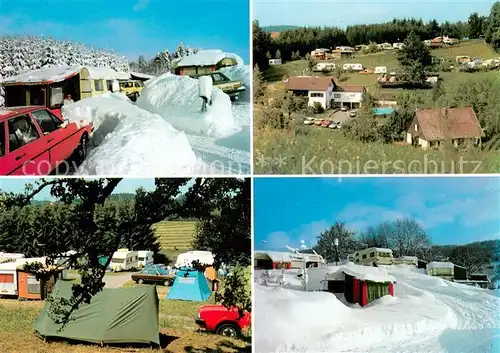 AK / Ansichtskarte Riedholz Campingplatz Sonnenbuckl Details Riedholz