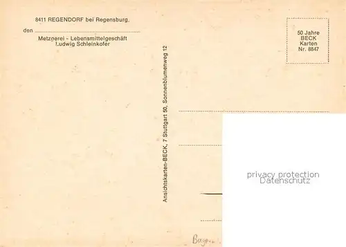 AK / Ansichtskarte Regendorf Teilansichten Kirche Gondelteich  Regendorf