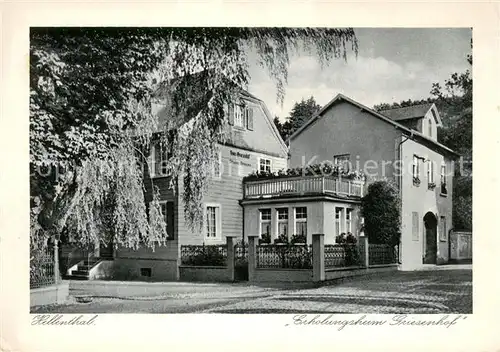 AK / Ansichtskarte Hellenthal_Eifel Erholungsheim Griesenhof Hellenthal_Eifel