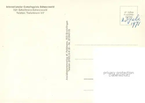 AK / Ansichtskarte Schellbronn Internationaler Campingplatz Freibad Minigolf Spielplatz Schellbronn