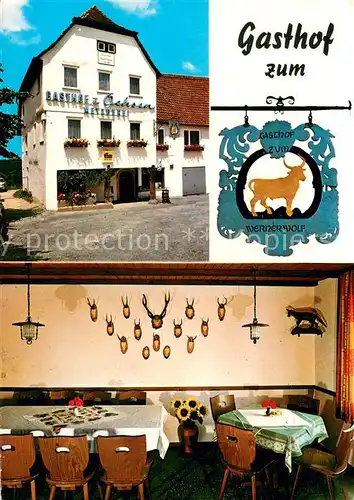 AK / Ansichtskarte Prevorst Gasthof Zum Ochsen Gaststube Prevorst
