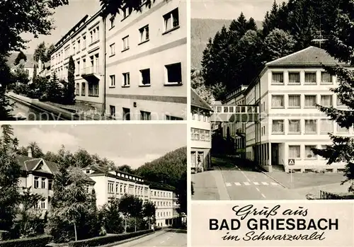 AK / Ansichtskarte Bad_Griesbach_Schwarzwald  Muetterkurheim St Anna Bad_Griesbach