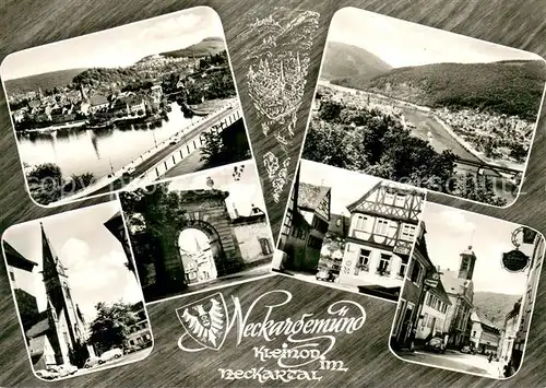 AK / Ansichtskarte Neckargemuend Teilansichten Ortsmotive Neckargemuend
