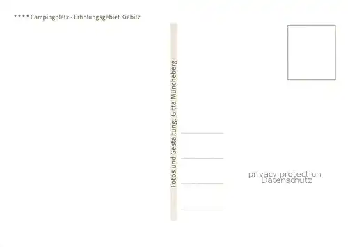 AK / Ansichtskarte Falkenberg_Elster Campingplatz Erholungsgebiet Kiebitz See Falkenberg_Elster