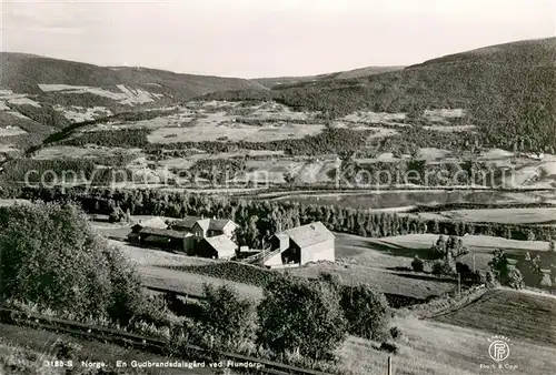 AK / Ansichtskarte Hundorp Panorama Gudbrandsdalsgard  