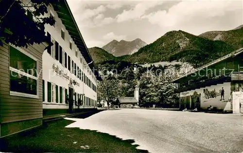 AK / Ansichtskarte Jachenau Gasthof Pension Zur Jachenau Alpen Jachenau