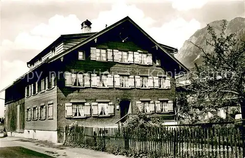 AK / Ansichtskarte Oberstdorf Haus Mueller Landhaus Alpen Oberstdorf