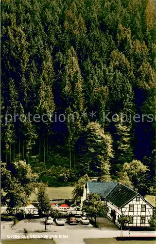 AK / Ansichtskarte Erkensruhr Cafe Pension Restaurant Hubertus Erkensruhr