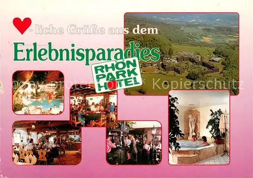 AK / Ansichtskarte Roth_Hausen_Rhoen Rhoen Park Hotel Sport  und Freizeithotel Wellness Fliegeraufnahme Roth_Hausen_Rhoen