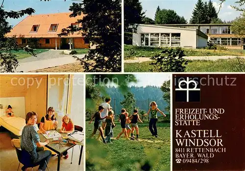 AK / Ansichtskarte Rettenbach_Cham Freizeit  und Erholungsstaette Kastell Windsor Rettenbach Cham