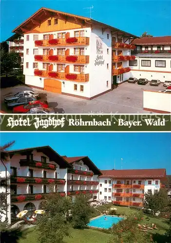 AK / Ansichtskarte Roehrnbach Hotel Jagdhof im Bayerischen Wald Roehrnbach
