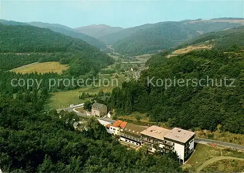 AK / Ansichtskarte Riedener_Muehlen Hotel Haus Hubertus Fliegeraufnahme Riedener_Muehlen