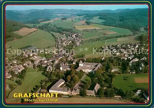 AK / Ansichtskarte Grafschaft_Sauerland Fliegeraufnahme Grafschaft_Sauerland