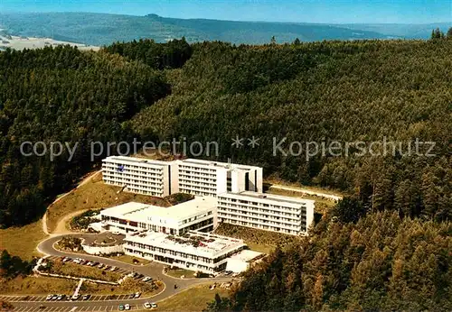 AK / Ansichtskarte Bad_Bocklet Kurklinik Bad Bocklet Fliegeraufnahme Bad_Bocklet