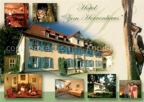 AK / Ansichtskarte Hainich Hoerselberg Hotel Zum Herrenhaus Hainich Hoerselberg