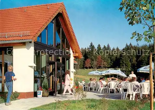 AK / Ansichtskarte Hinterrod_Waffenrod Gaststaette Bergbaude im Freizeitpark Hinterrod Waffenrod