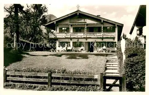 AK / Ansichtskarte Rottach Egern Gaestehaus Dr Fritz Krauss Rottach Egern