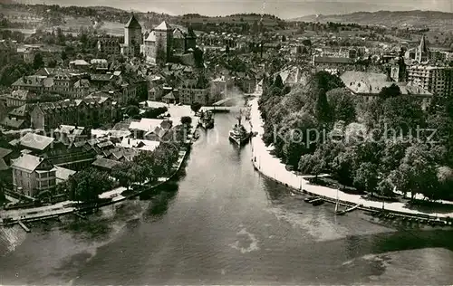 AK / Ansichtskarte Annecy_Haute Savoie Chateau des Ducs de Nemours et Embarcadere Annecy Haute Savoie