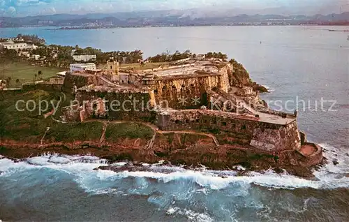AK / Ansichtskarte San_Juan_Puerto_Rico Fortress El Morro at the entrance to San Juan Harbor San_Juan_Puerto_Rico