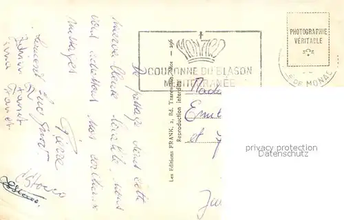 AK / Ansichtskarte Monaco Le Rocher Vue aerienne Monaco