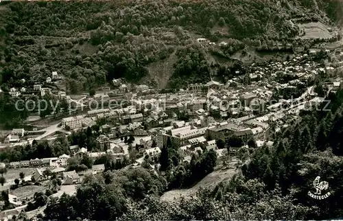 AK / Ansichtskarte Cauterets Vue generale aerienne sur la Ville de la Ferme basque Cauterets