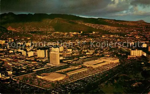 AK / Ansichtskarte Waikiki Ala Moana Center at Sunset 