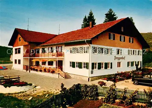 AK / Ansichtskarte Ussenburg Hotel Bergcafe am Forggensee Ussenburg