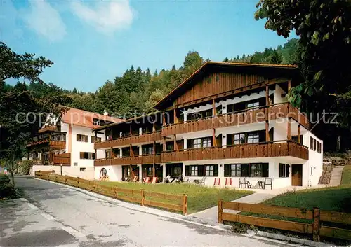 AK / Ansichtskarte Urfeld_Walchensee Ferienwohnanlage Hotel Post Urfeld Walchensee