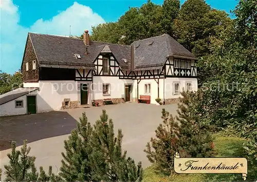 AK / Ansichtskarte Weissenstadt Pfarrer Hacker Haus Frankenhaeusle Erholungsheim Bildungsstaette Weissenstadt