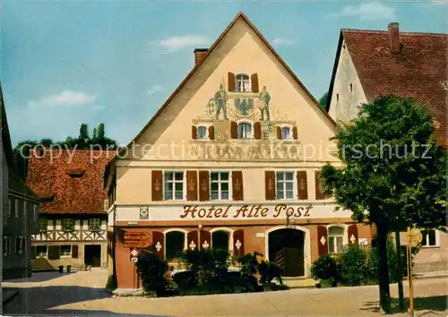 AK / Ansichtskarte Graefenberg_Oberfranken Hotel Alte Post Graefenberg Oberfranken