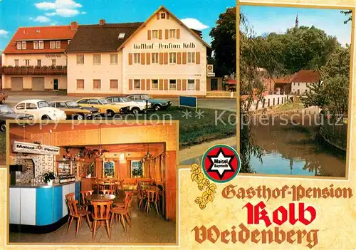 AK / Ansichtskarte Weidenberg Gasthof Pension Kolb im Fichtelgebirge Weidenberg