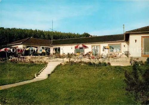 AK / Ansichtskarte Wernberg Koeblitz Hotel Cafe Parin Terrasse Wernberg Koeblitz