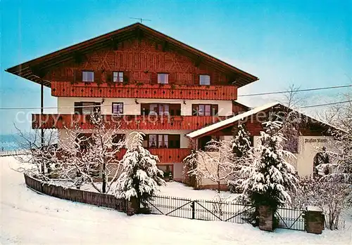 AK / Ansichtskarte Morter Pension Martin Winter im Vinschgau Morter